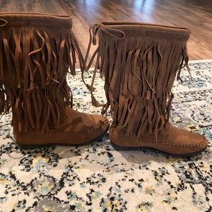 Rampage Cantrell Tassel Boots. Size 6 1/2M